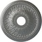 Ekena Millwork Bailey Ceiling Medallion (Fits Canopies up to 5 3/4"), 18"OD x 3 3/4"ID x 1 1/2"P, Silver CM18BISLS - alternate 1